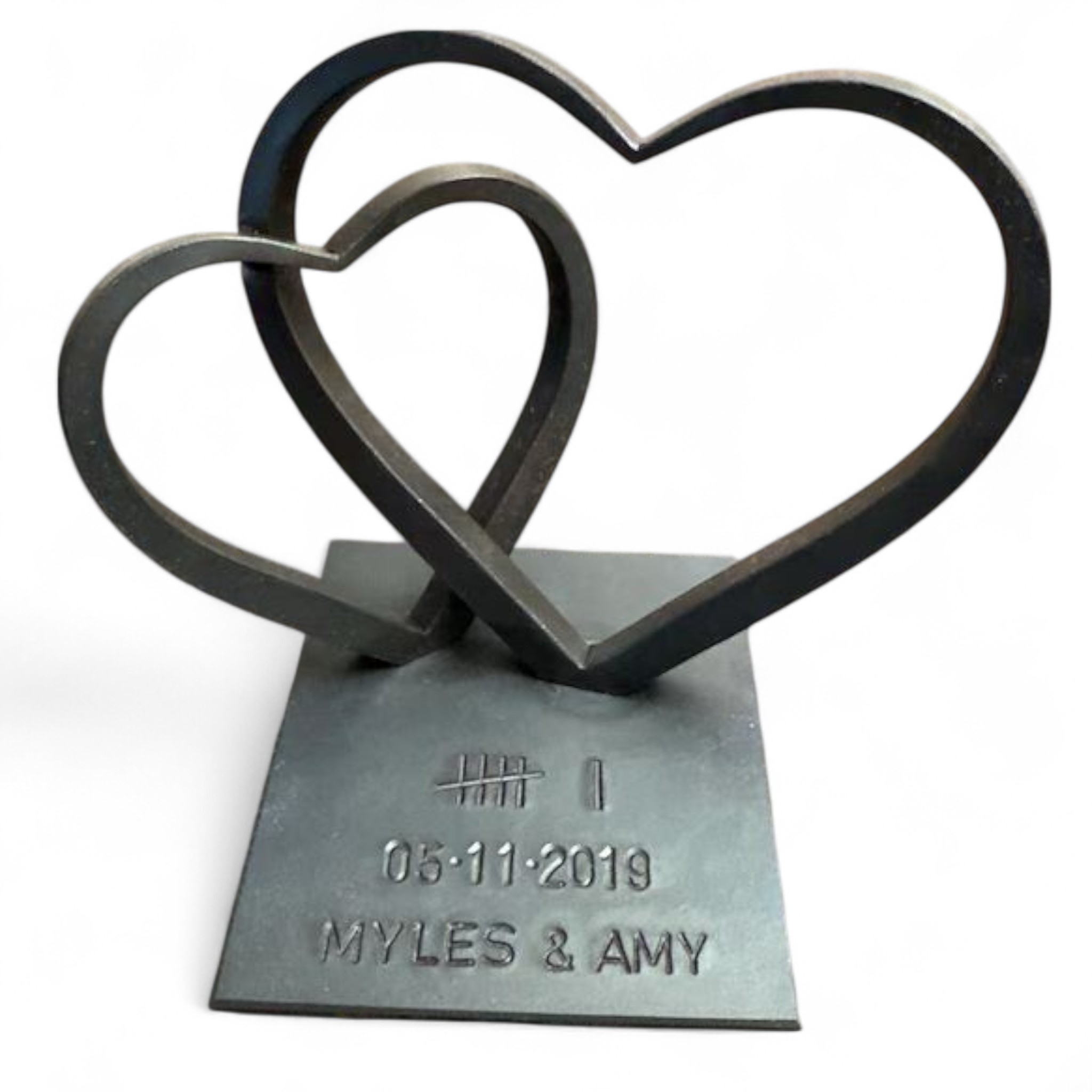 Wrought Iron Heart Anniversary gift