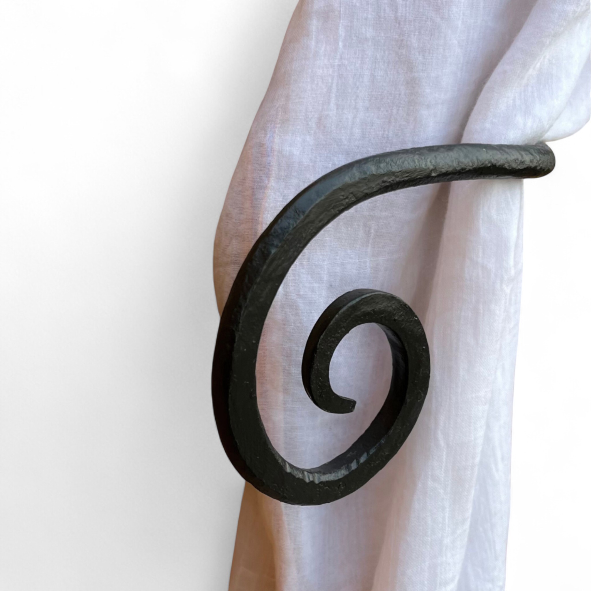 Forged Curtain Hold Backs