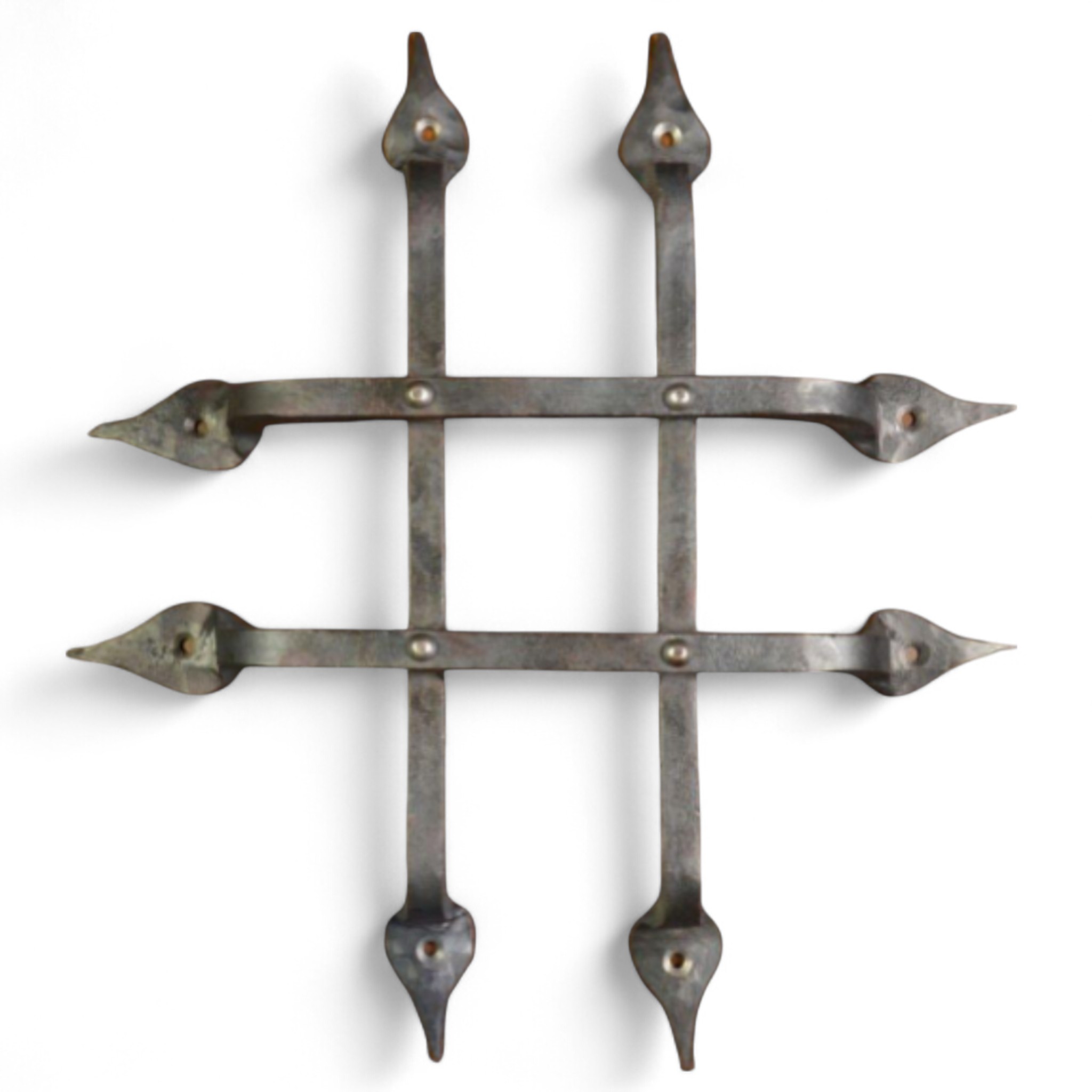 Wrought Iron Speakeasy Grille