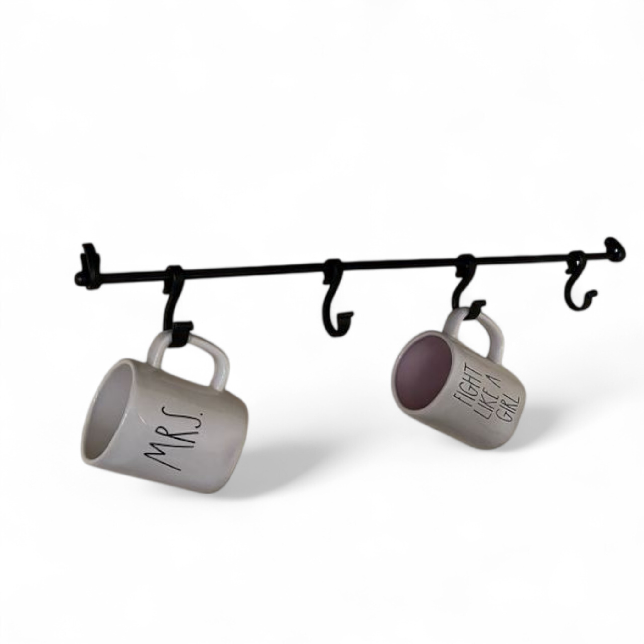 Wrought Iron Mug Rack