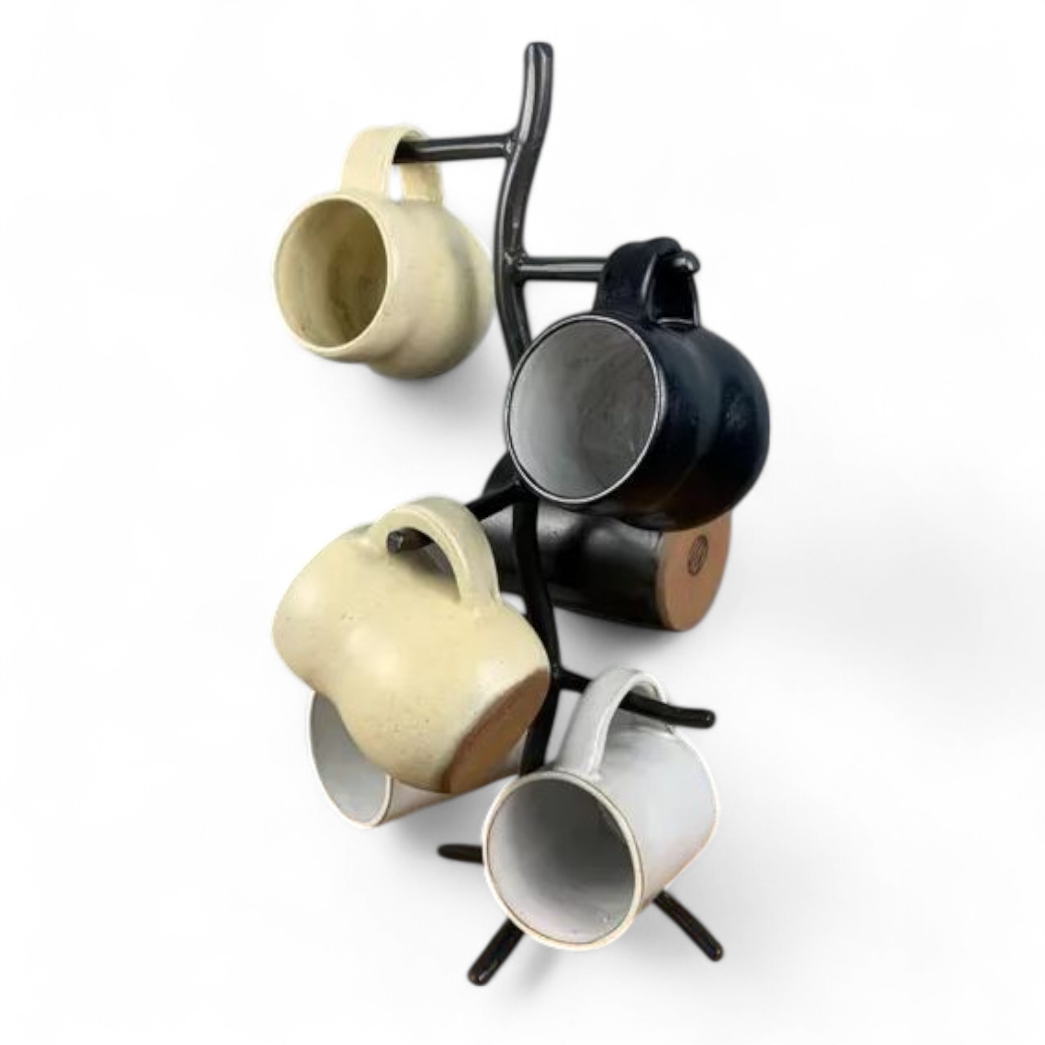 Hand Forged Iron Mug Tree